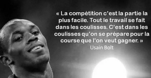 Usain Bolt préparation mentale